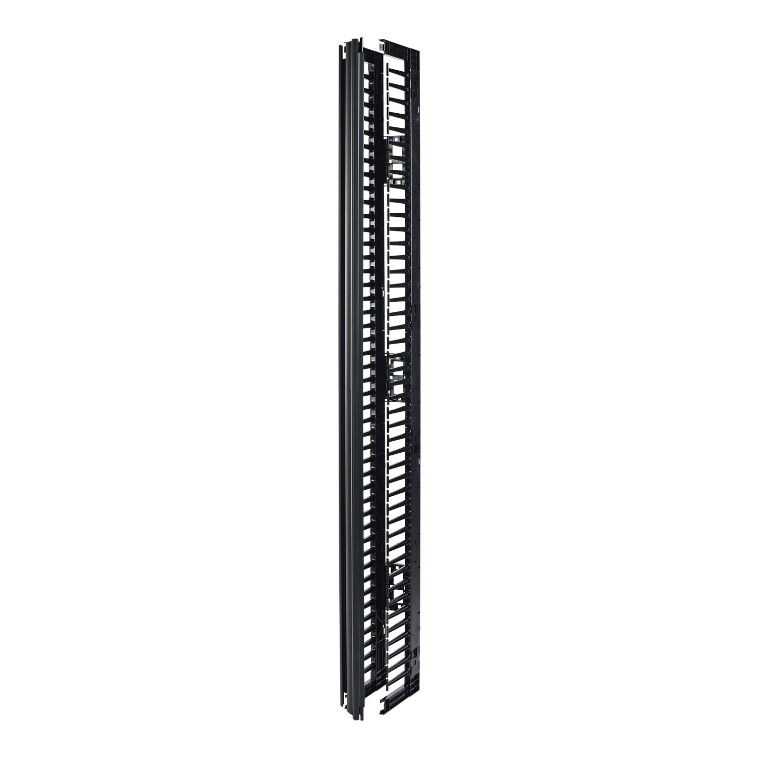 APC Valueline, verticale kabelmanager voor 2 & 4-stijls racks, 84"H X 6"B, enkelzijdig met deur - Afbeelding 4