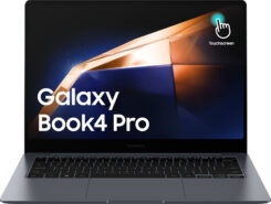 Samsung Galaxy Book4 Pro NP944XGK-KG1NL laptop Intel Core Ultra 7 155H 35,6 cm (14") Touchscreen WQXGA+ 16 GB LPDDR5x-SDRAM 512 GB SSD Wi-Fi 6E (802.11ax) Windows 11 Pro Nederlands Grijs