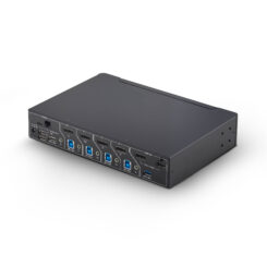 StarTech.com 4-port DisplayPort KVM-switch met Mouse Roaming en Multi-View / Picture-in-Picture, 4K 60Hz, USB 3.0 hub (5Gbps), Hotkey Bediening, TAA Compliant - Afbeelding 3