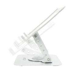 ACT Laptopstandaard 360° draaibaar, traploos in hoogte verstelbaar, Essentials - Afbeelding 4