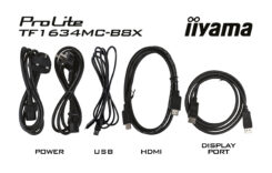 iiyama ProLite TF1634MC-B8X computer monitor 39,6 cm (15.6") 1920 x 1080 Pixels Full HD LED Touchscreen Multi-gebruiker Zwart - Afbeelding 11