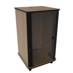 Middle Atlantic RFR-2428E1 rack 24U Vrijstaande rek Esdoornkleur