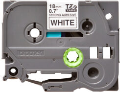 Brother TZE-S241 labelprinter-tape Zwart op wit TZ - Afbeelding 3