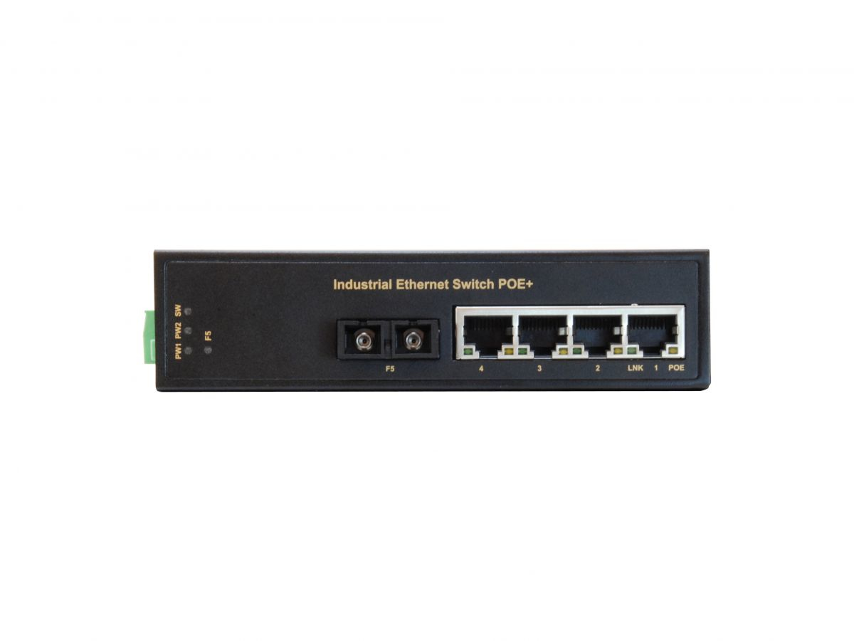 LevelOne IFP-0503 netwerk-switch Unmanaged Fast Ethernet (10/100) Power over Ethernet (PoE) Zwart - Afbeelding 3