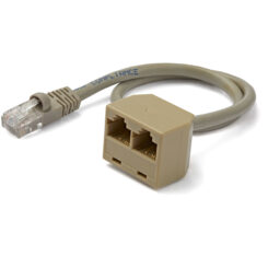StarTech.com 2-naar-1 RJ45 splitter adapterkabel F/M - Afbeelding 2