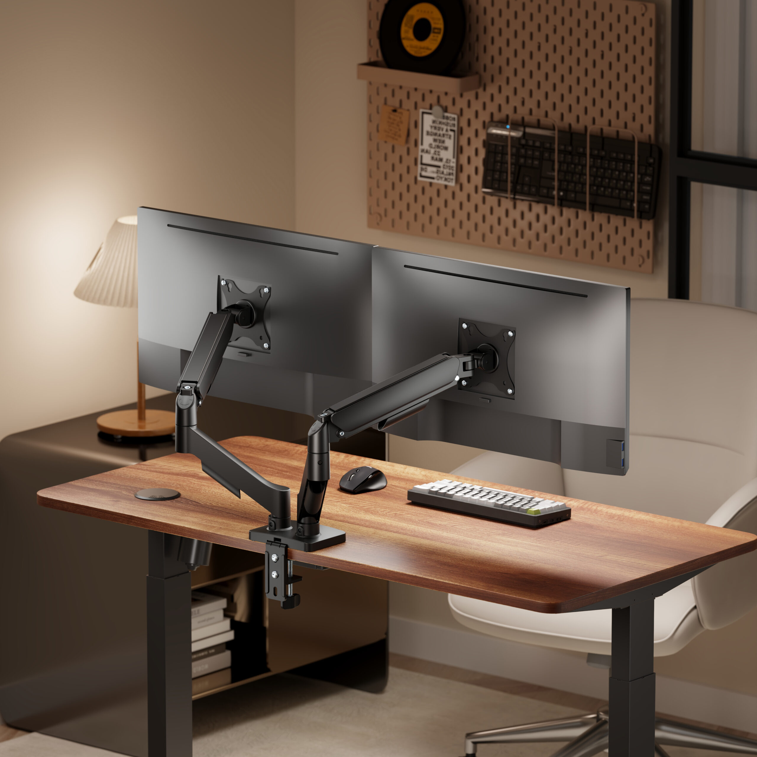 Equip 650131 flat panel bureau steun 81,3 cm (32") Zwart - Afbeelding 5