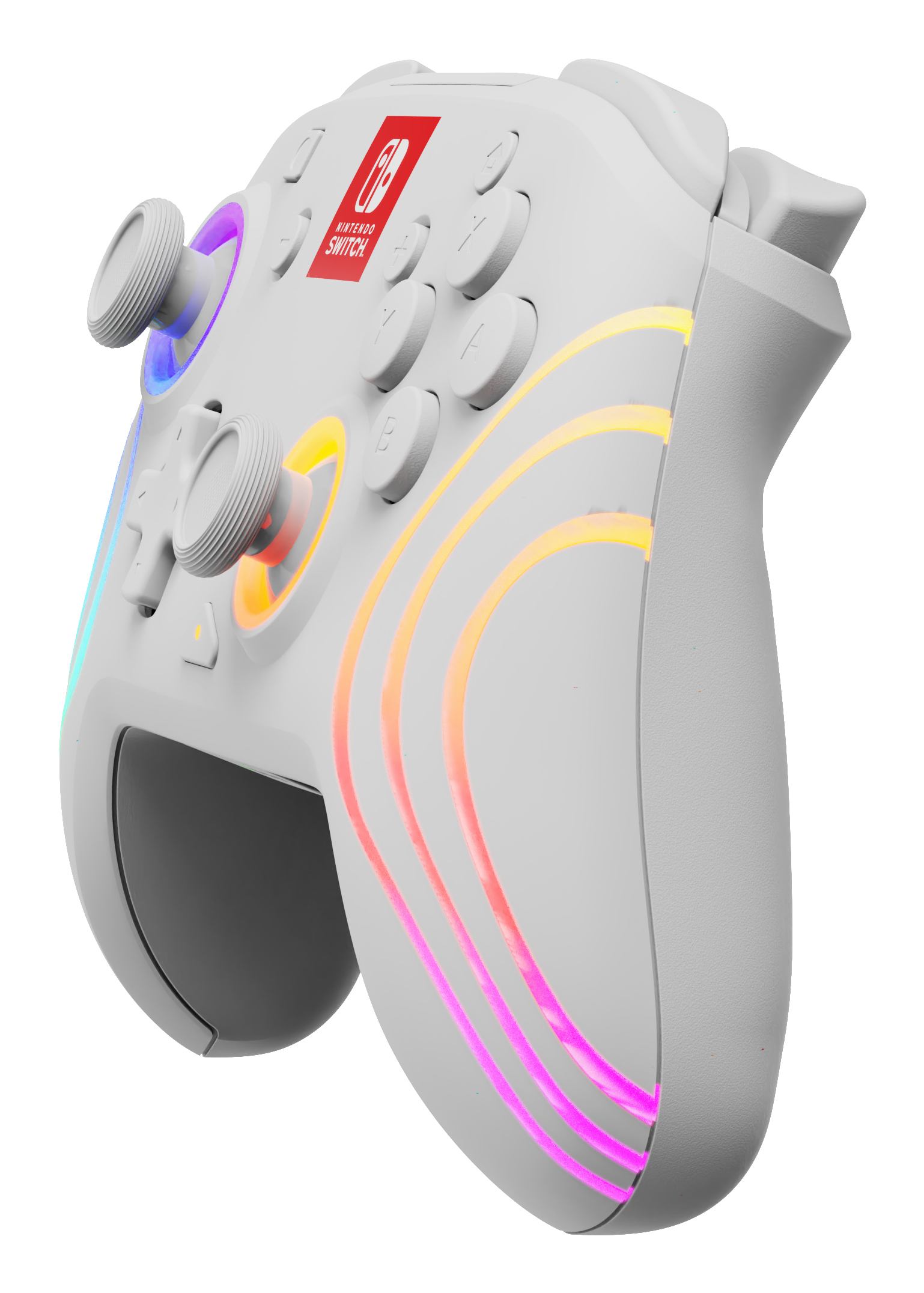 PDP Afterglow Wave Wit Gamepad Analoog/digitaal Nintendo Switch, Nintendo Switch OLED - Afbeelding 6