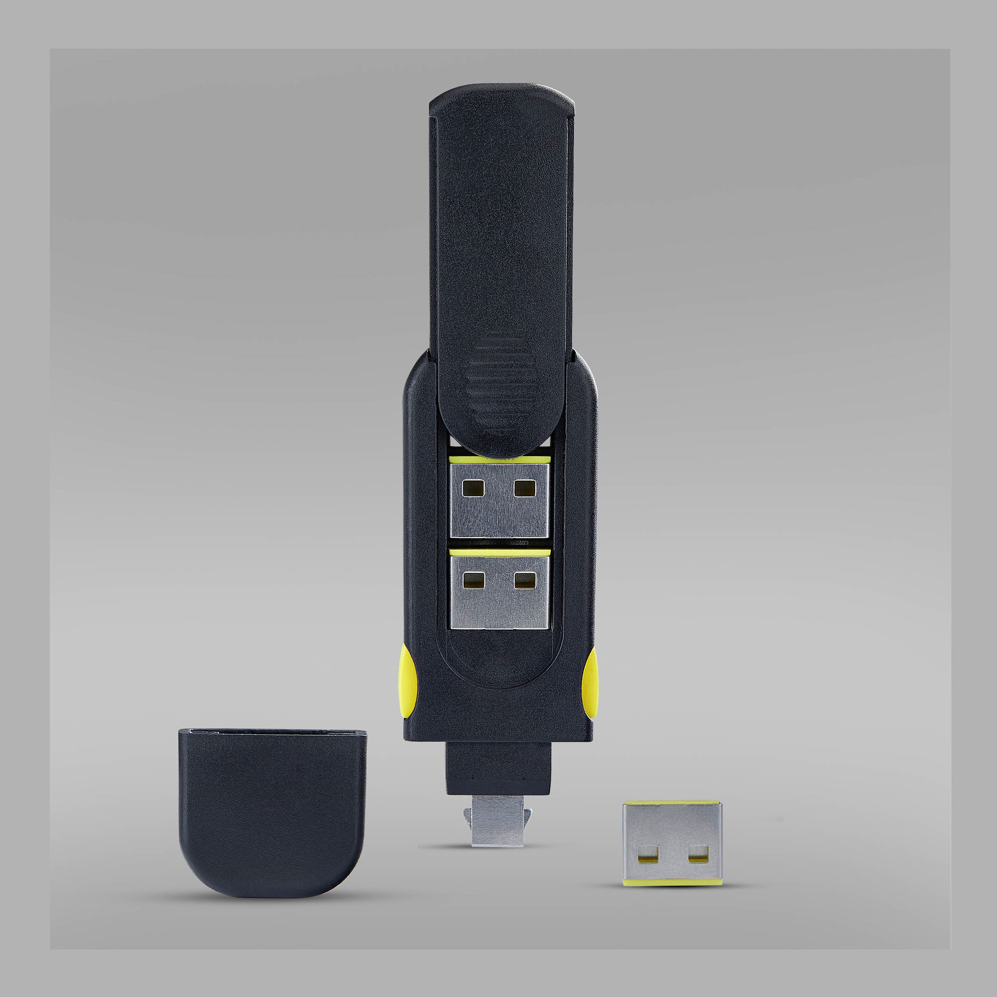 StarTech.com USB-A Poort Blocker Sleutel met 4x Vergrendelbare USB-A Stofkappen, Herbruikbare Snap-In Poortbeschermers voor Laptops en Computers - Afbeelding 8