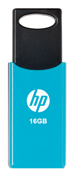 HP v212w USB flash drive 16 GB USB Type-A 2.0 Zwart, Blauw - Afbeelding 4