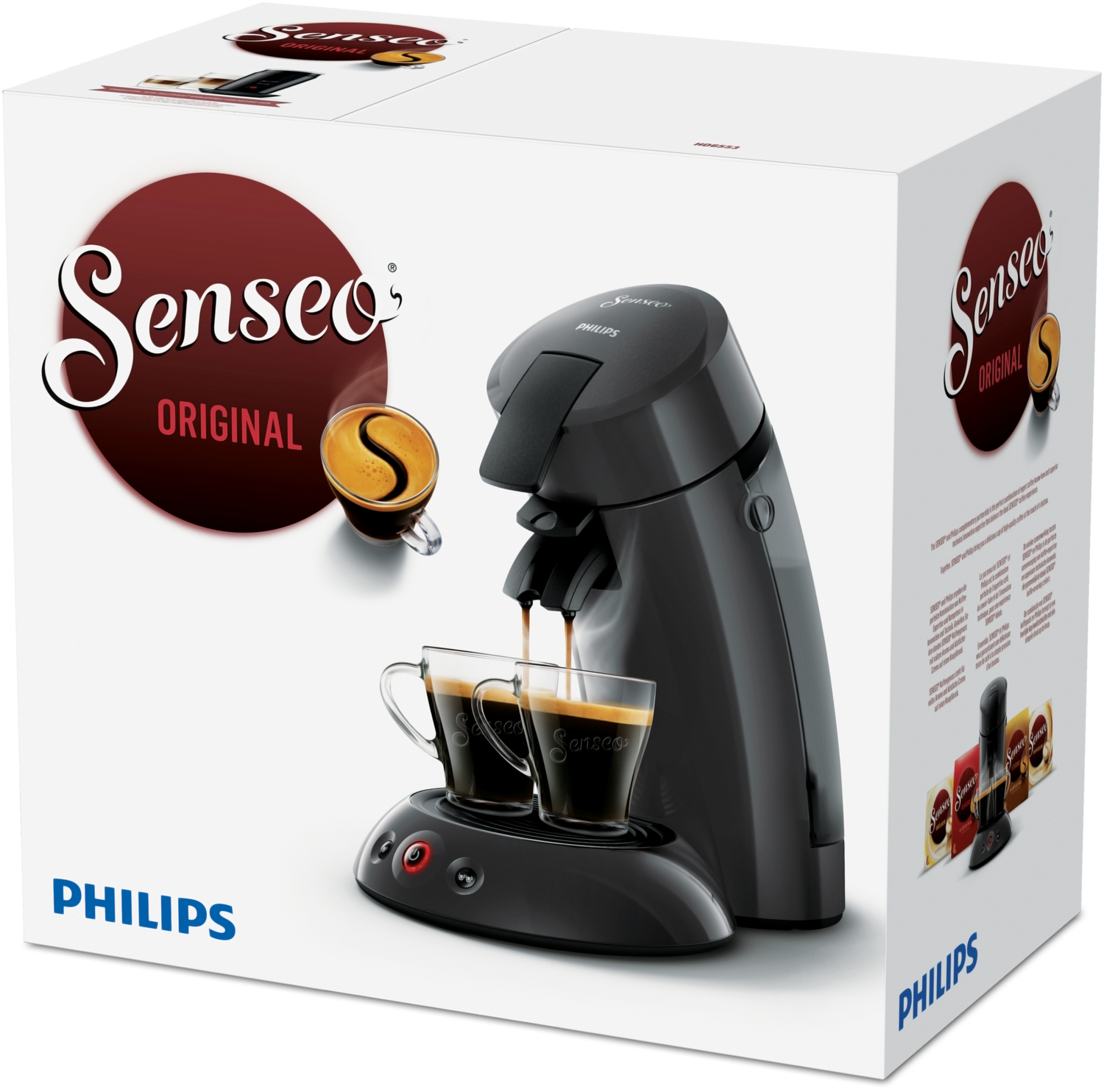Senseo HD6553/50 koffiezetapparaat Half automatisch Koffiecupmachine 0,7 l - Afbeelding 5