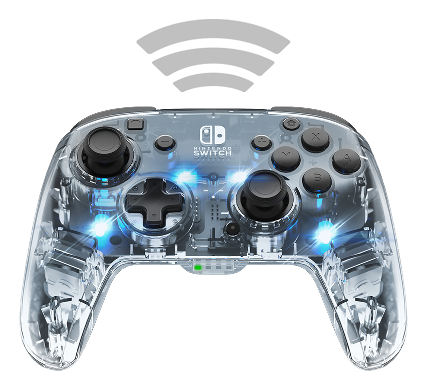 PDP Afterglow Zwart, Transparant Gamepad Analoog/digitaal Nintendo Switch, Nintendo Switch Lite, Nintendo Switch OLED - Afbeelding 6