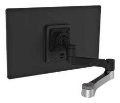 R-Go Tools Extra monitorarm R-Go Zepher, extra arm module voor Zepher, 100% circulair, verstelbaar, tot 8 kg draagvermogen, zwart - Afbeelding 3