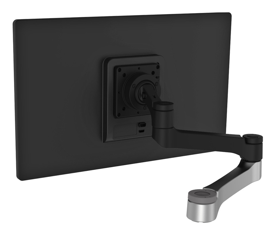 R-Go Tools Extra monitorarm R-Go Zepher, extra arm module voor Zepher, 100% circulair, verstelbaar, tot 8 kg draagvermogen, zwart - Afbeelding 3