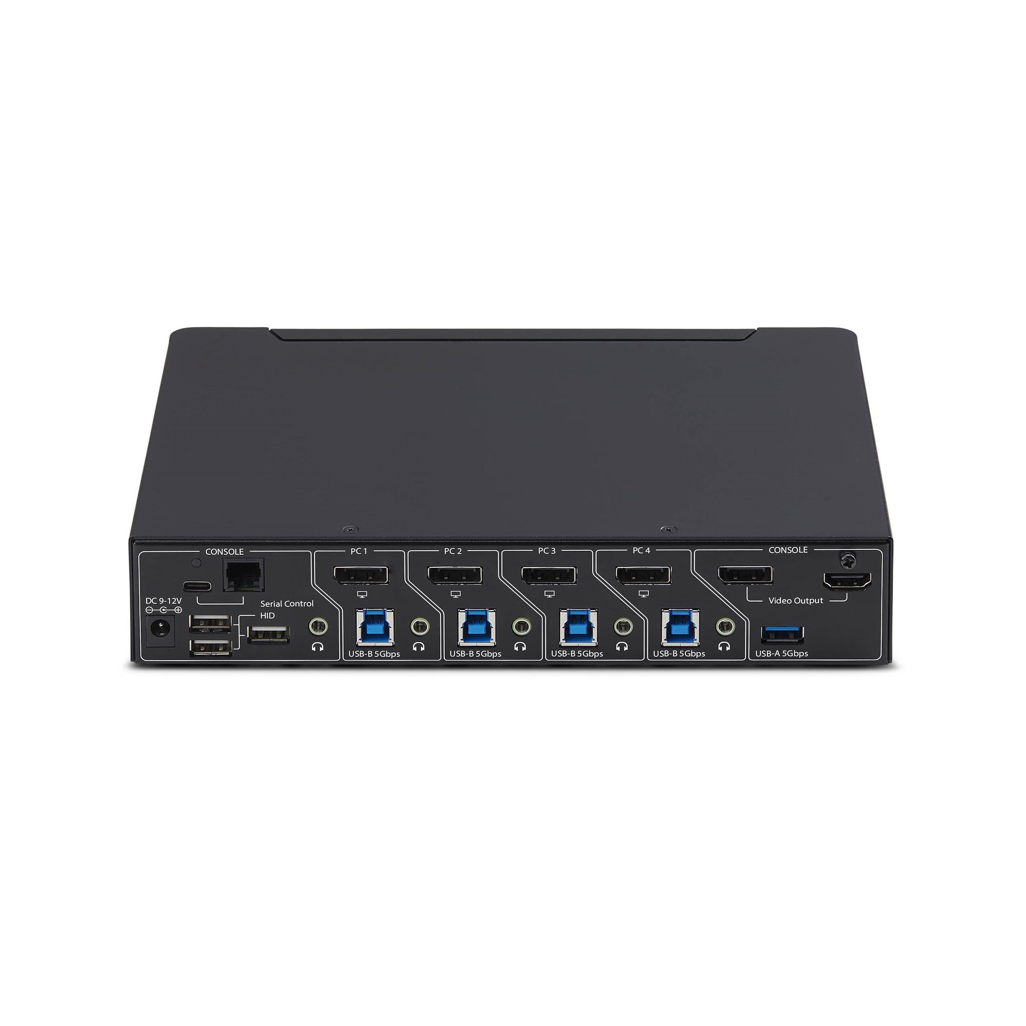 StarTech.com 4-port DisplayPort KVM-switch met Mouse Roaming en Multi-View / Picture-in-Picture, 4K 60Hz, USB 3.0 hub (5Gbps), Hotkey Bediening, TAA Compliant - Afbeelding 4