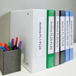 DYMO originele LabelWriter multifunctionele/LAF labels | 38 mm x 190 mm | 110 zelfklevende etiketten | voor de LabelWriter labelprinters | gemaakt in Europa - Afbeelding 4