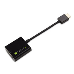 Techly IDATA HDMI-VGA4 video kabel adapter VGA (D-Sub) HDMI Type C (Mini) Zwart - Afbeelding 11