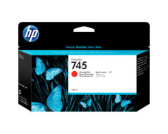HP 745 chromatisch rode DesignJet inktcartridge, 130 ml