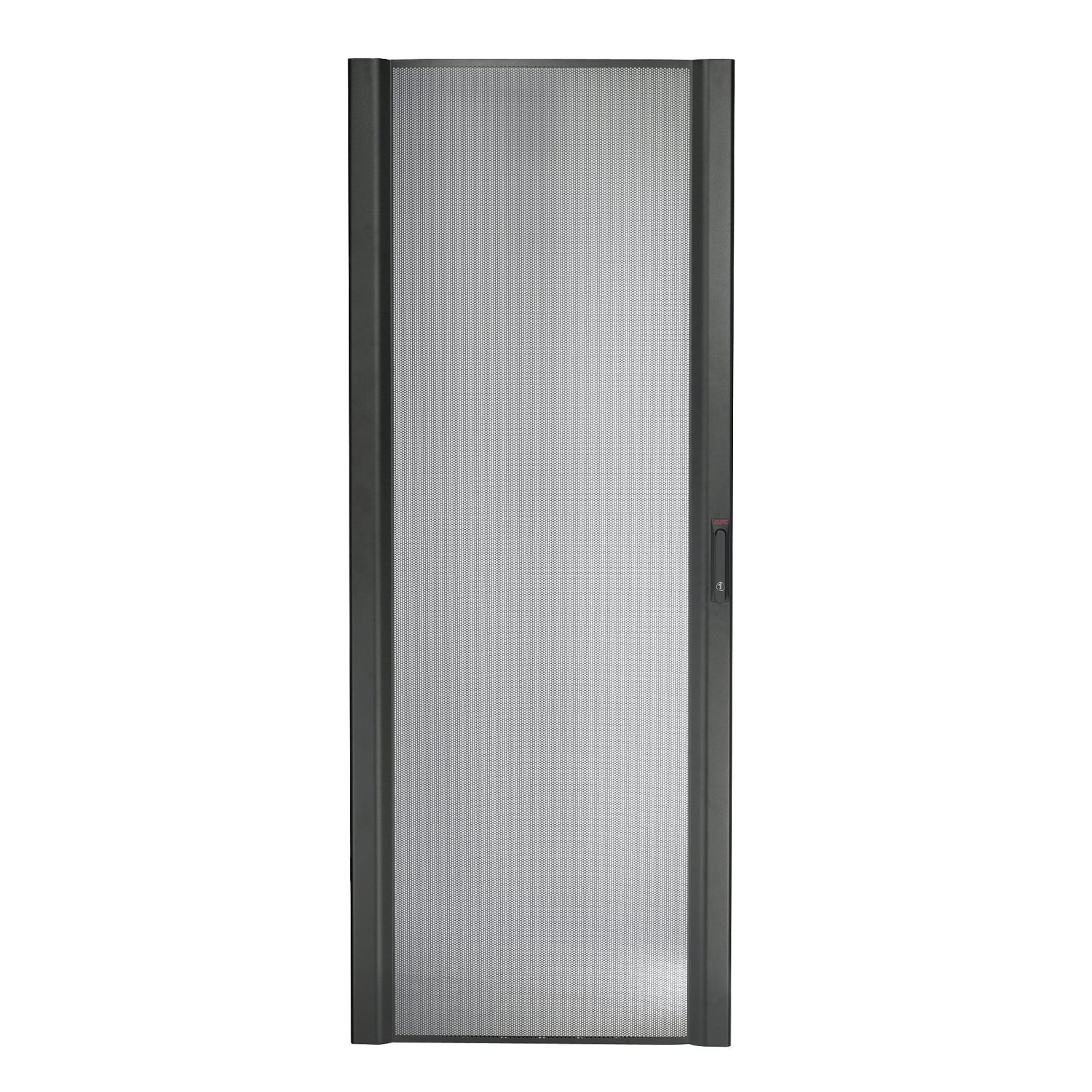 APC NetShelter SX 42U 600 mm brede geperforeerde gewelfde deur zwart