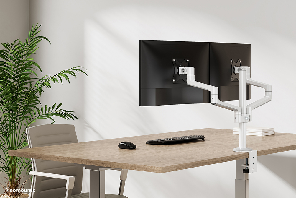 Neomounts DS60-425WH2 Monitorarm 17-27" - ruimtebesparend - Afbeelding 20