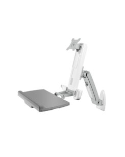ICY BOX IB-MS600-W 61 cm (24") Muur Grijs, Zilver, Wit - Afbeelding 3