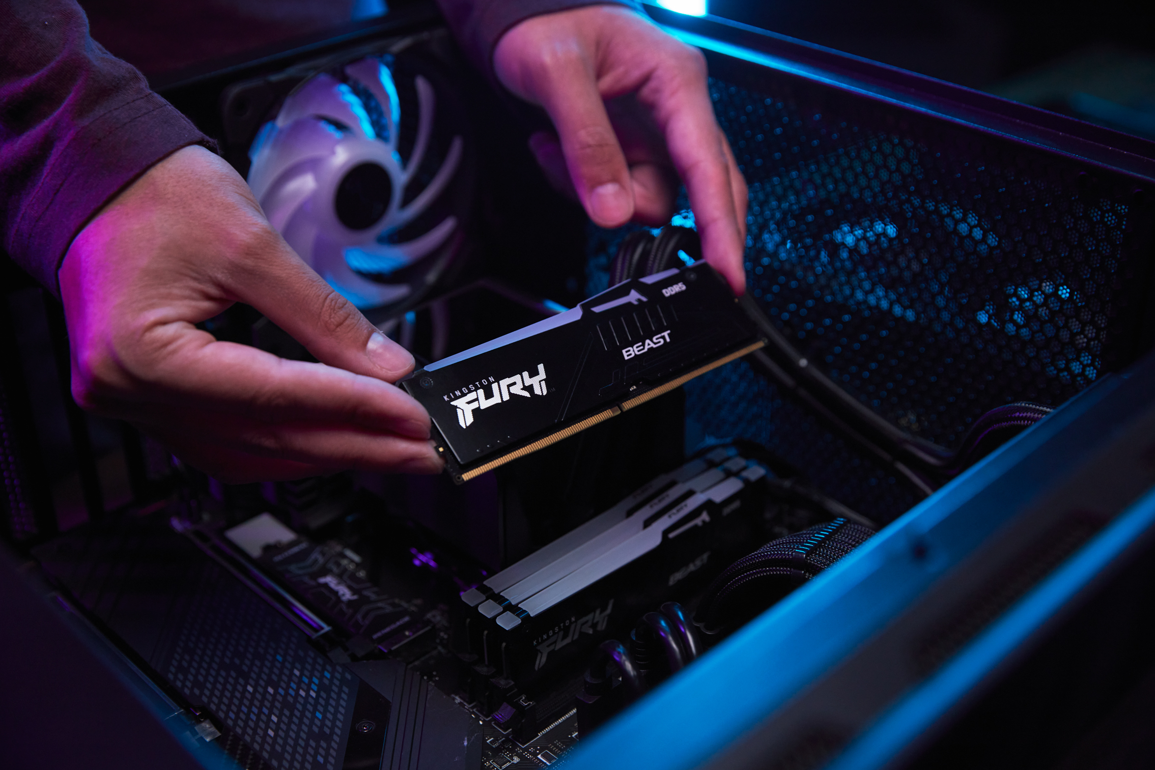 Kingston Technology FURY Beast 64GB 6000MT/s DDR5 CL36 DIMM (set van 2) RGB - Afbeelding 18