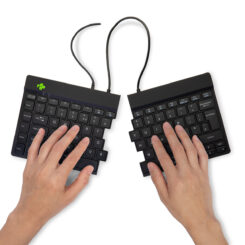 R-Go Tools Ergonomisch toetsenbord R-Go Split Break v2 met pauzesoftware, gesplitst toetsenbord, QWERTY (UK), bedraad, zwart - Afbeelding 5