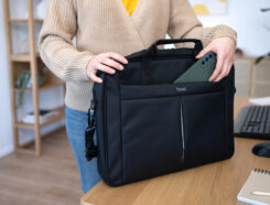 Trust Primo | Laptop Schoudertas | 16 inch | Zwart - Afbeelding 5
