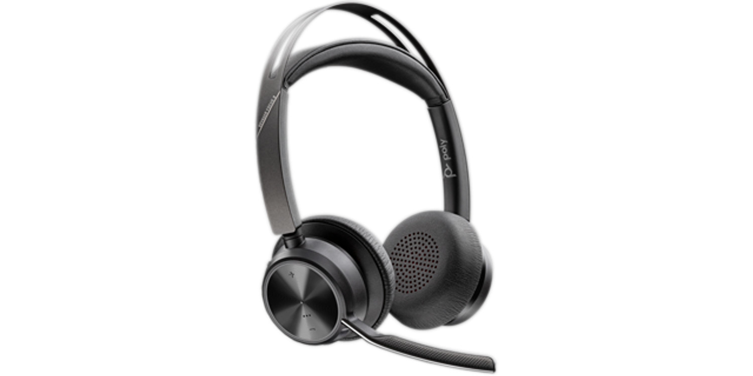 HP Poly Voyager Focus 2 USB-C-C Headset +USB-C/A Adapter - Afbeelding 3