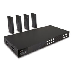 Lindy 38345 audio/video extender AV-zender & ontvanger Zwart - Afbeelding 2