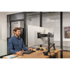 Kensington SmartFit Space-Saving Dual Monitor Arm - Afbeelding 24
