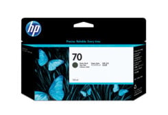HP 70 matzwarte DesignJet inktcartridge, 130 ml - Afbeelding 2
