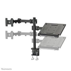Neomounts FPMA-D960NOTEBOOK Monitorarm met laptophouder 10-27" - Afbeelding 4