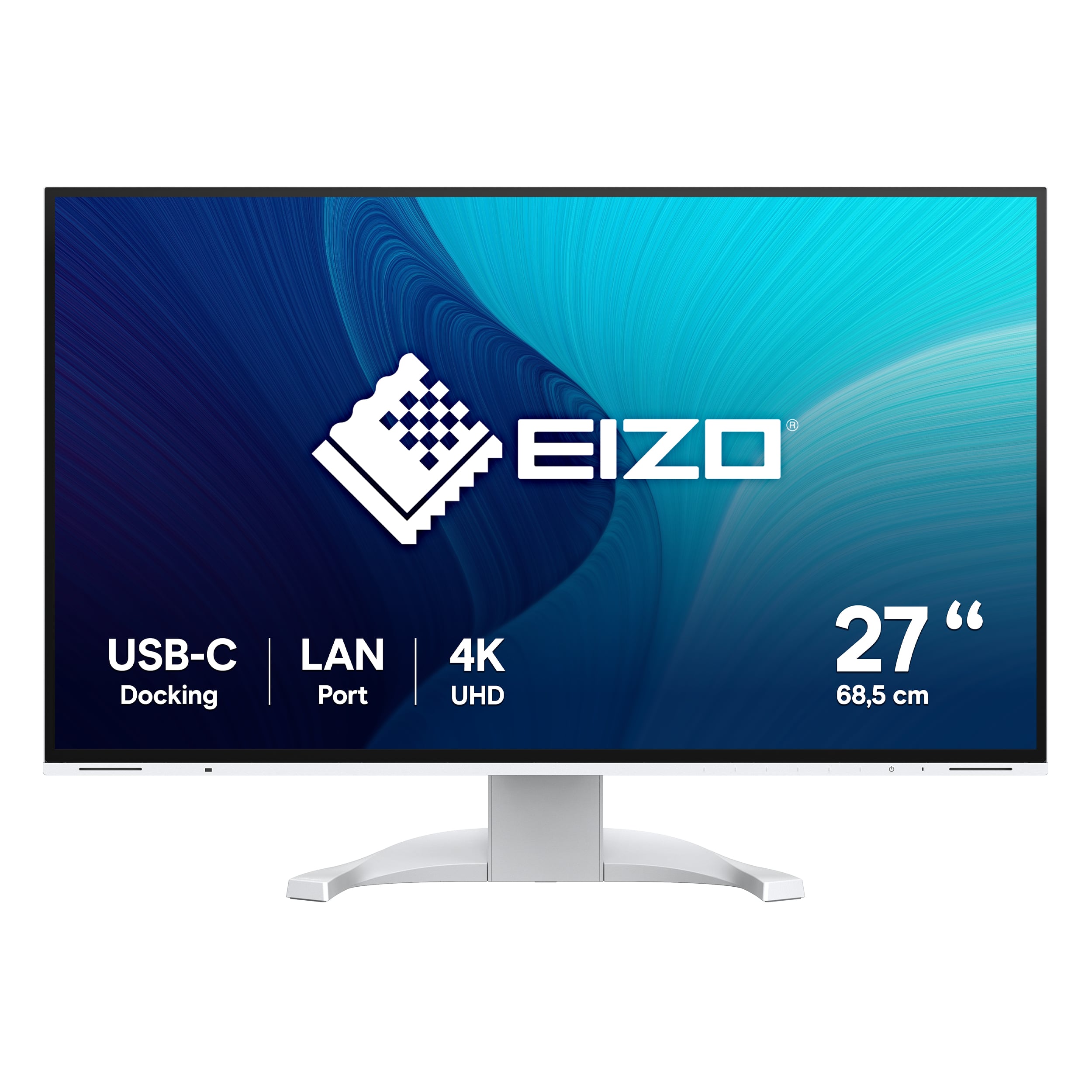 EIZO FlexScan EV2740X-WT computer monitor 68,6 cm (27") 3840 x 2160 Pixels 4K Ultra HD LCD Wit - Afbeelding 2