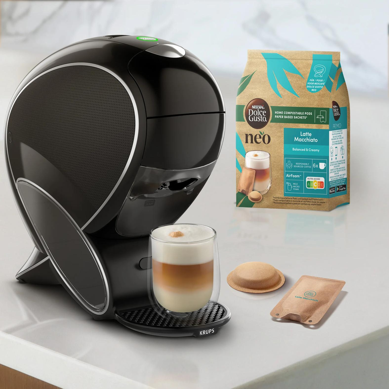 Krups NESCAFÉ DOLCE GUSTO NESCAFÉ® Dolce Gusto® YY5678 NEO Latte koffiemachine zwart - Afbeelding 13