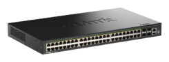 D-Link DGS-1530-52P/E netwerk-switch Managed L2 Gigabit Ethernet (10/100/1000) Power over Ethernet (PoE) Zwart - Afbeelding 2