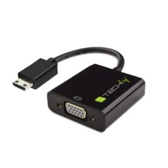 Techly IDATA HDMI-VGA4 video kabel adapter VGA (D-Sub) HDMI Type C (Mini) Zwart - Afbeelding 5