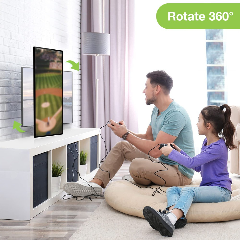 Techly ICA-PLB 136M tv-bevestiging 139,7 cm (55") Zwart - Afbeelding 8