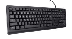 Trust TK-150 Toetsenbord - Bedraad toetsenbord – QWERTY US-indeling – Full-size toetsenbord – Business Model - Zwart - Afbeelding 3