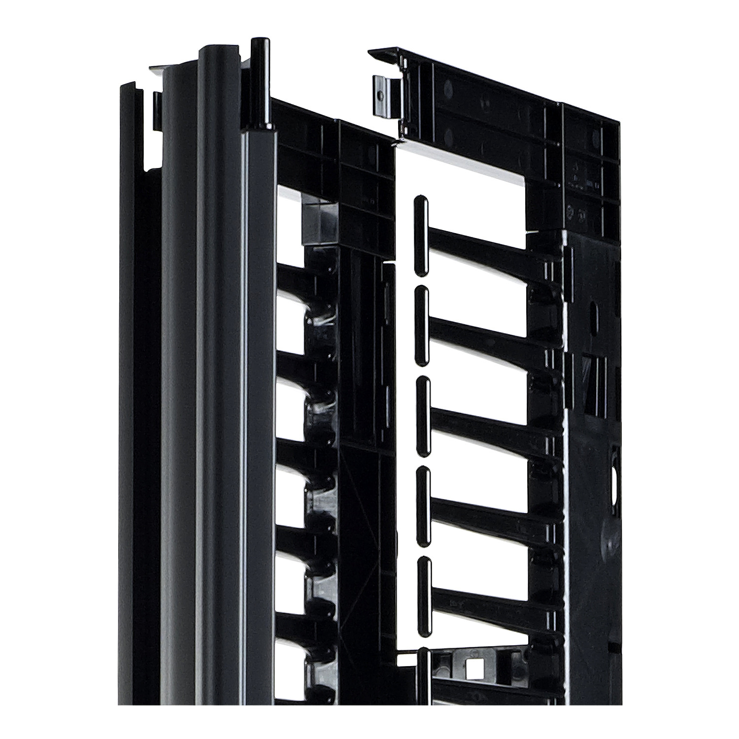 APC Valueline, verticale kabelmanager voor 2 & 4-stijls racks, 84"H X 6"B, enkelzijdig met deur - Afbeelding 6