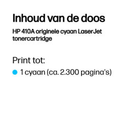 HP 410A originele cyaan LaserJet tonercartridge - Afbeelding 4