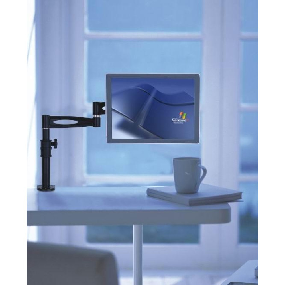 Techly ICA-LCD 502BK flat panel bureau steun 68,6 cm (27") Zwart - Afbeelding 6