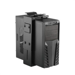 Techly ICA-CS 66 CPU-houder Onder het bureau CPU-houder Zwart - Afbeelding 5