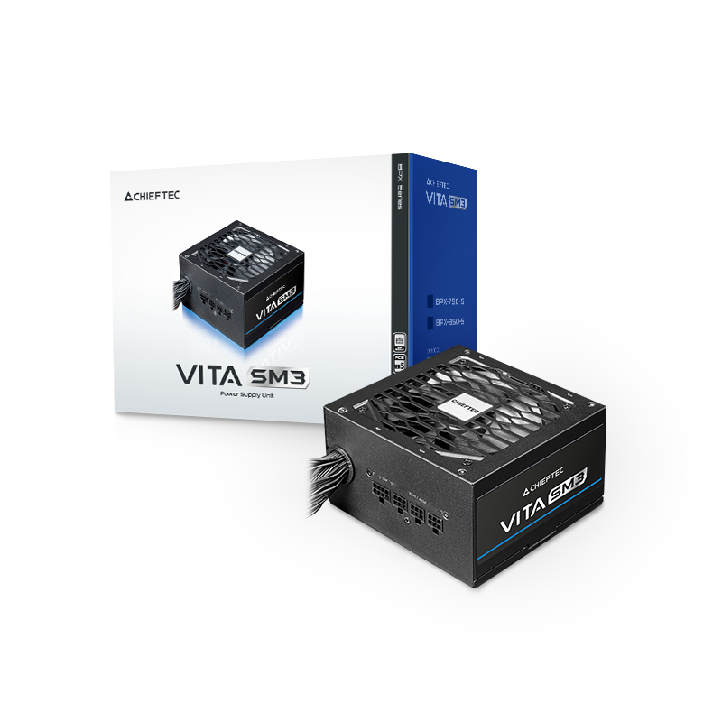 Chieftec Vita BPX-750-C power supply unit 750 W 20+4 pin ATX ATX Zwart - Afbeelding 9