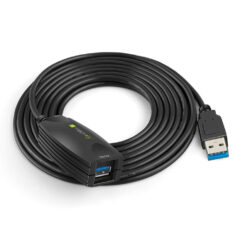Techly ICUR3050 USB-kabel USB 3.2 Gen 1 (3.1 Gen 1) 5 m USB A 5 Gbit/s Zwart - Afbeelding 5
