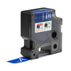 DYMO Rhino industriële Vinyl Labels | 19 mm x 5,5 m | witte afdruk op blauw | zelfklevende labels voor Rhino & LabelManager labelprinters - Afbeelding 3