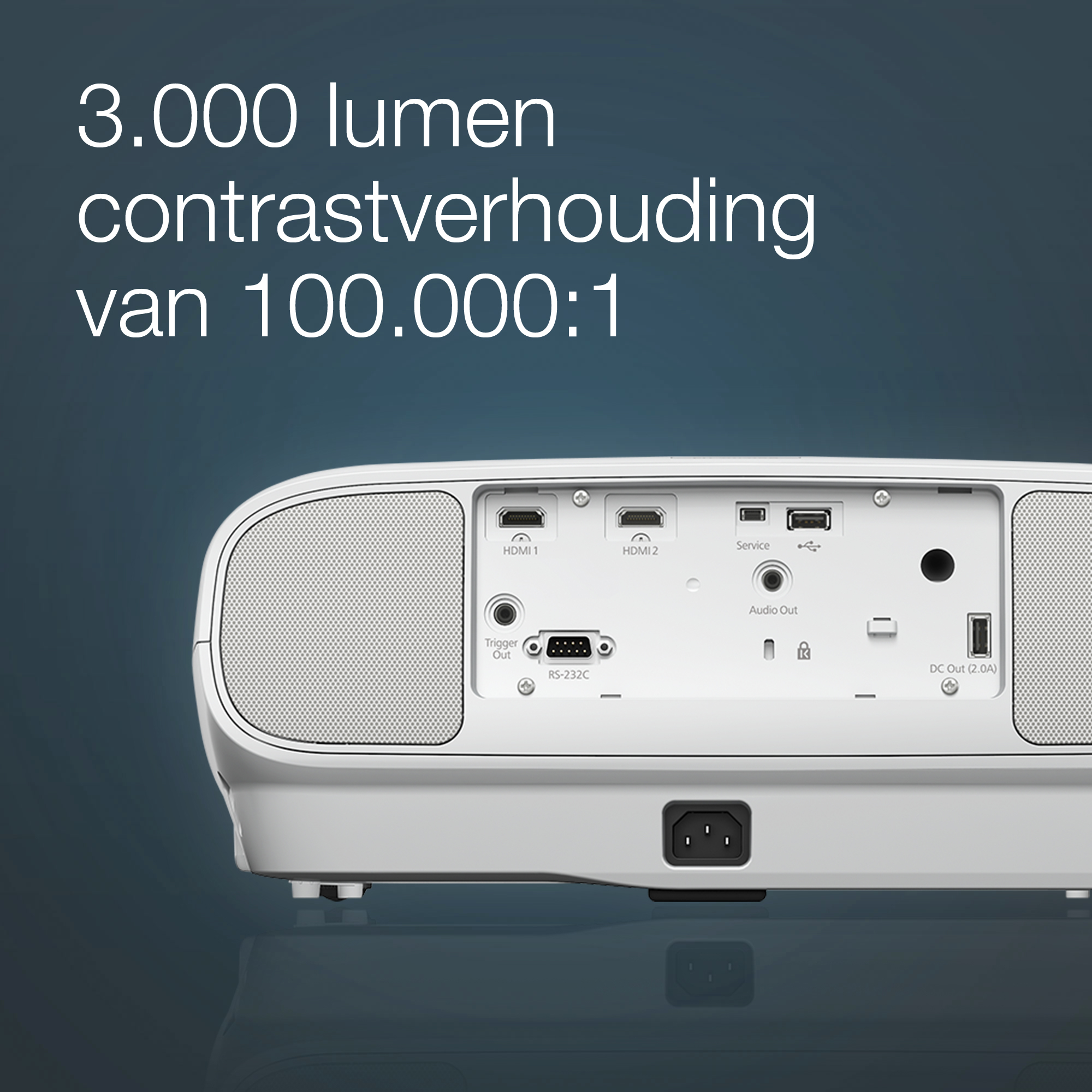 Epson EH-TW7100 4K PRO-UHD-projector, 3000 lumen, scherm van maximaal 500 inch - Afbeelding 10