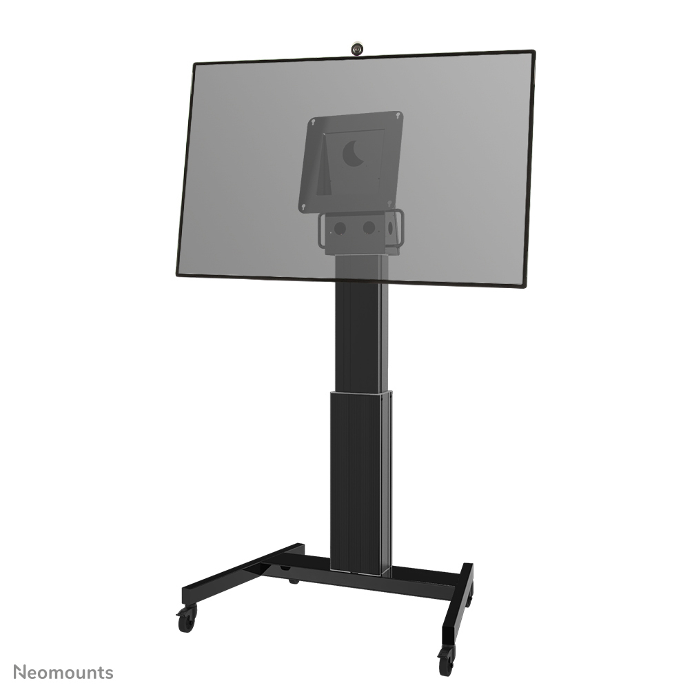Neomounts NM-HUB2LIFTBLACK TV trolley tot 50" - gemotoriseerd - Afbeelding 2