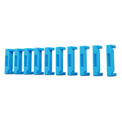 Lindy 40321 poortblokker HDMI Blauw Acrylonitrielbutadieenstyreen (ABS) 10 stuk(s) - Afbeelding 2