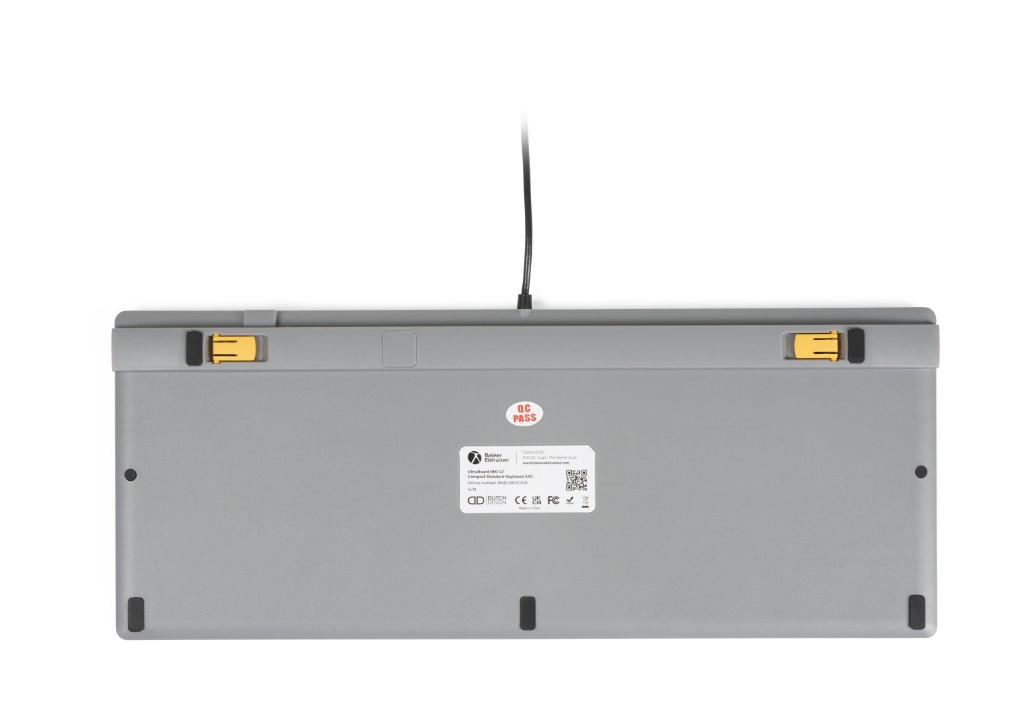 BakkerElkhuizen UltraBoard 960 V2 Compact Standard US Qwerty - Afbeelding 7