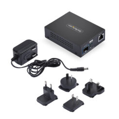 StarTech.com 10GbE SFP+ Glasvezel Media Converter, 10 Gigabit Ethernet RJ-45 naar 10GBASE-X SFP+, Single-Mode, Multi-Mode, 16K Jumbo Frames, TAA - Afbeelding 6